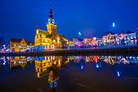 Waagplein in der Partybeleuchtung