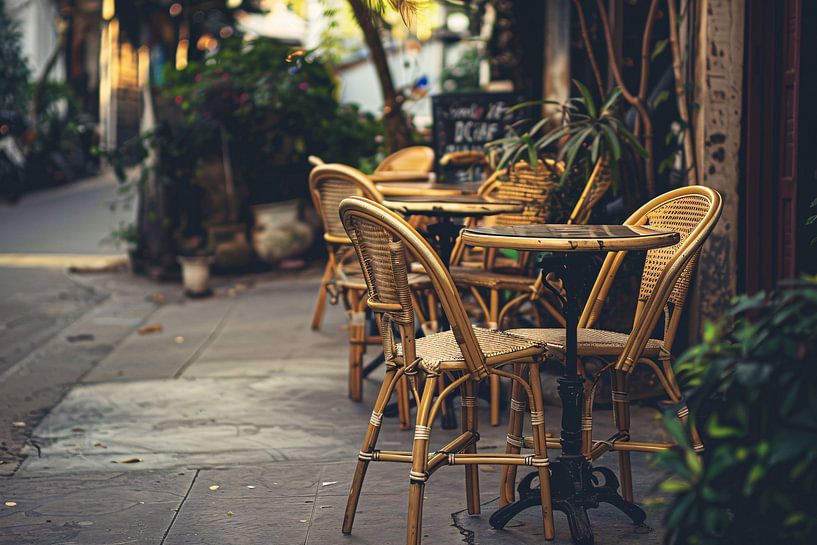 Chaises de patio minimalistes par Art & Soul Creations