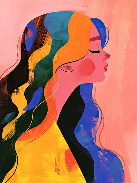 Abstraktes Kunstwerk von ARTEO Gemälde