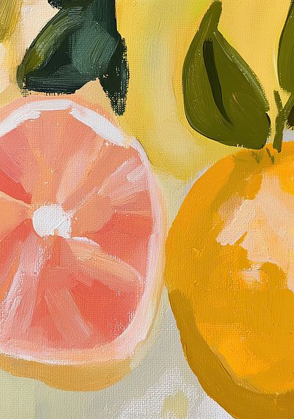 Obst Grapefruit Zitrusfrüchte  Küche Dopamin-Dekor von Niklas Maximilian