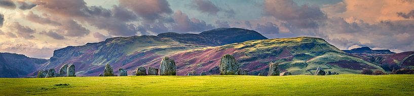 Steinkreis Castlerigg, Lake District, Großbritannien von Rietje Bulthuis
