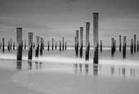 Village d'emballage près de Petten : vitesse d'obturation longue