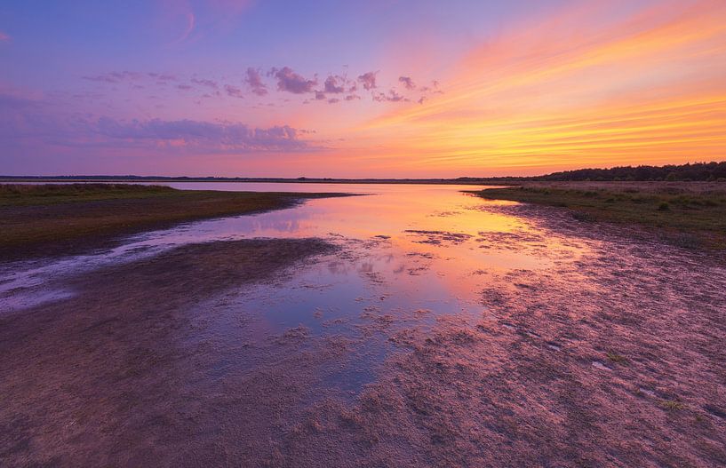 Colourful sunrise Dwingelderveld - Drenthe (Netherlands) by Marcel Kerdijk