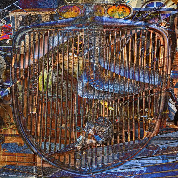 ABSTRACT : OLDTIMER BIJEENKOMST van Photoart-Naegele