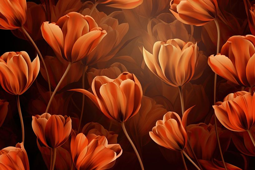 Tulipe par Peintures accrocheuses