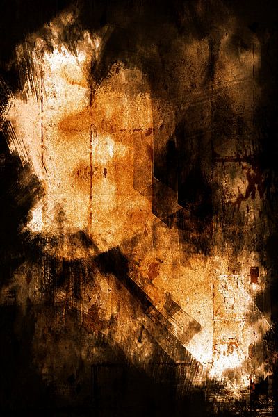 Abstrakte Texturen im Skandinavischen Stil von Mad Dog Art