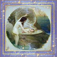 First Remastered Version of A Water Baby by Herbert James Draper