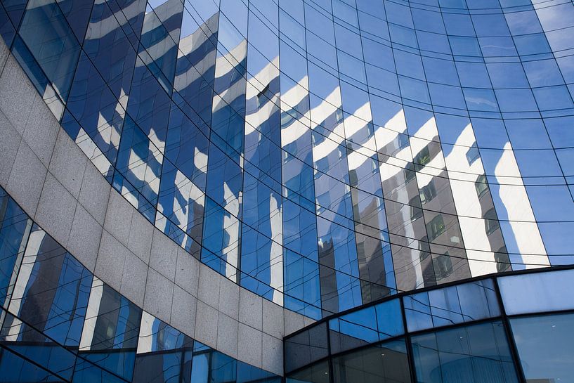 Facade of an office by Jim van Iterson