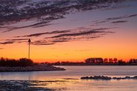 Zonsondergang in Culemborg aan de Lek