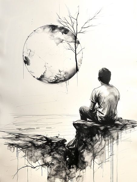 Earth from space by Luc V. de Zeeuw