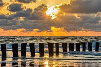 Coucher de soleil à Zeeland