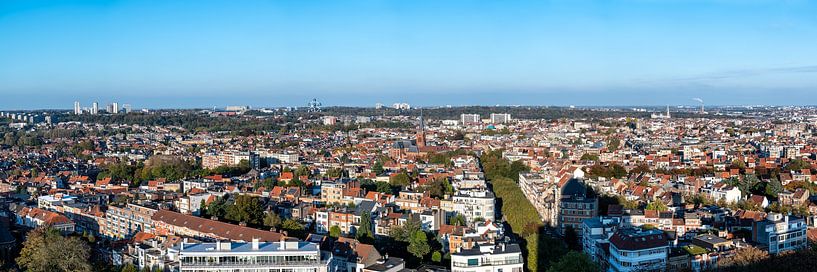 Large panorama de Bruxelles par Werner Lerooy