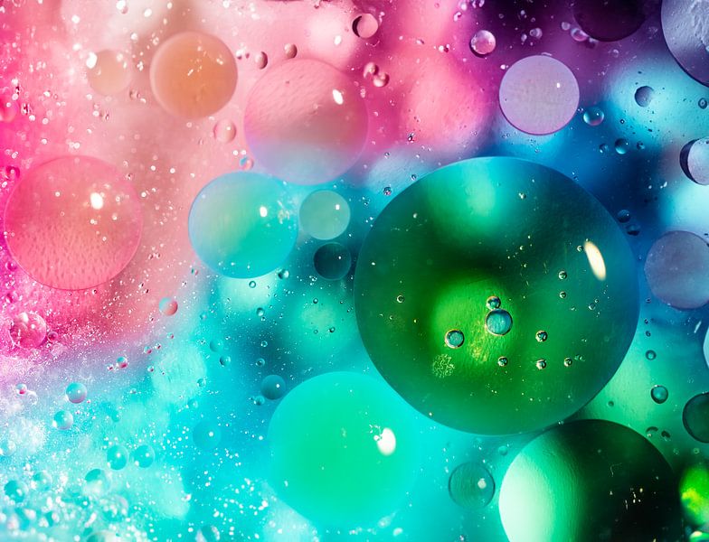 Öl mit Wasser (Farbe) von Elsemiek Deug