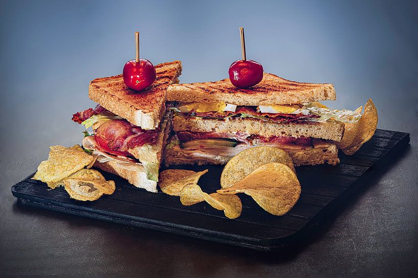 Club sandwich - Des aliments frais et savoureux par Alvadela Design & Photography