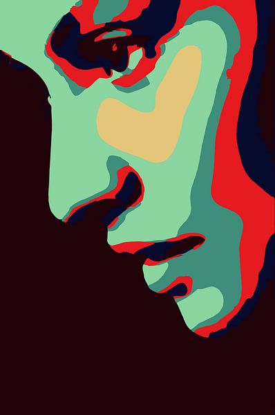 Silhouette of a woman's face by The Art Kroep