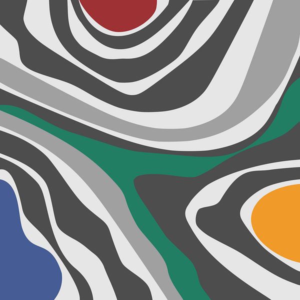 Abstract composition 1109 by Angel Estevez