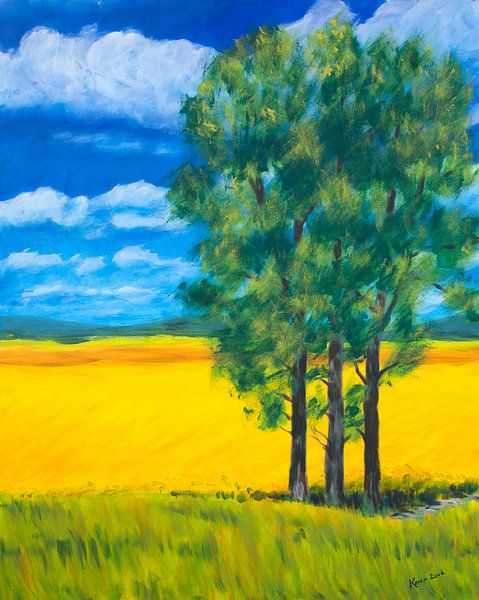 Summer landscape by Karen Kaspar