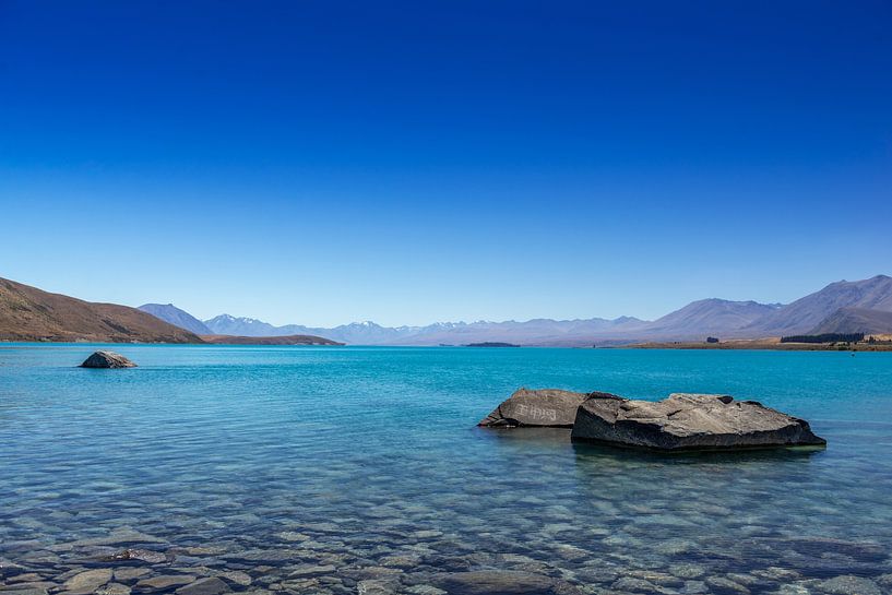 Lake Tekapo on New Zealand&#039;s South Island by Troy Wegman