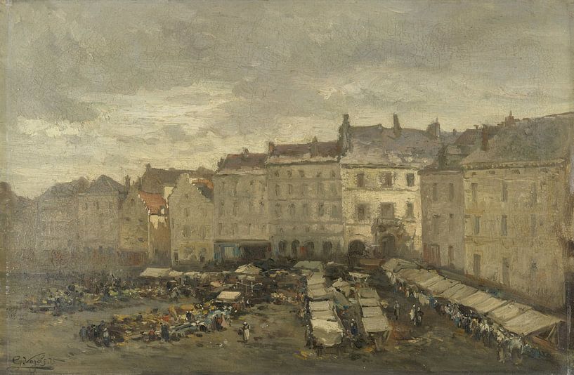 Der Grote Zavel (Grand Sablon), Brüssel, Guillaume Vogels von Meisterhafte Meister