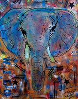 bunte Elefant