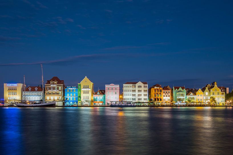 Handelskade à Willemstad par Edwin Mooijaart