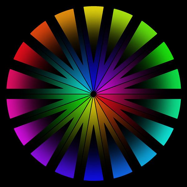 La couleur à l'envers par Henk Schellekens