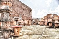 Outdoor pulley storage