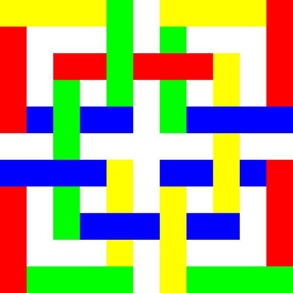 Permutation | ID=11 | V=16 | 5 de 6 | P #01 par Gerhard Haberern