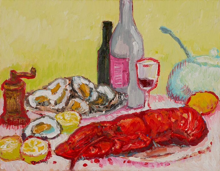 Homard rouge par Tanja Koelemij