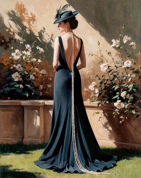 Élégance du Jardin par Wall Art Creations by Peter