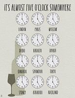 Il est presque cinq heures quelque part