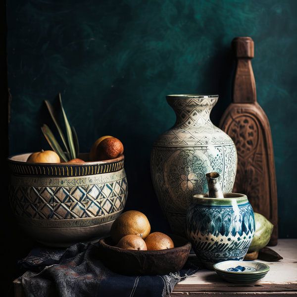 Moroccan Still Life No 1 by Treechild