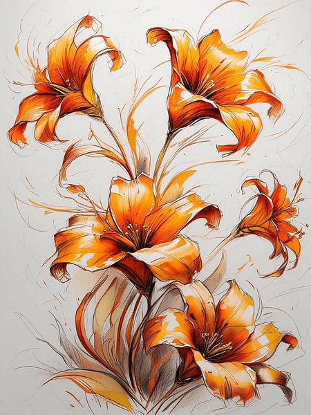 Goldlilie Brise von Artistic