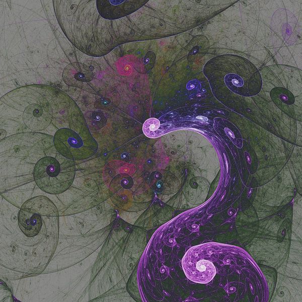 Abstract composition 90 by Angel Estevez