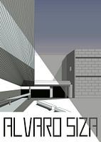 Alvaro Siza 5 - Sky & Grey Triangle