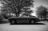 Der Porsche 912 (schwarz und weiß)