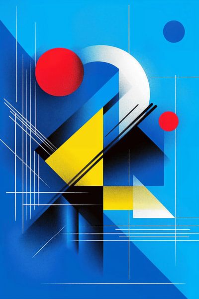 Retrometric - Prismatic Blues par Philippe HUGONNARD