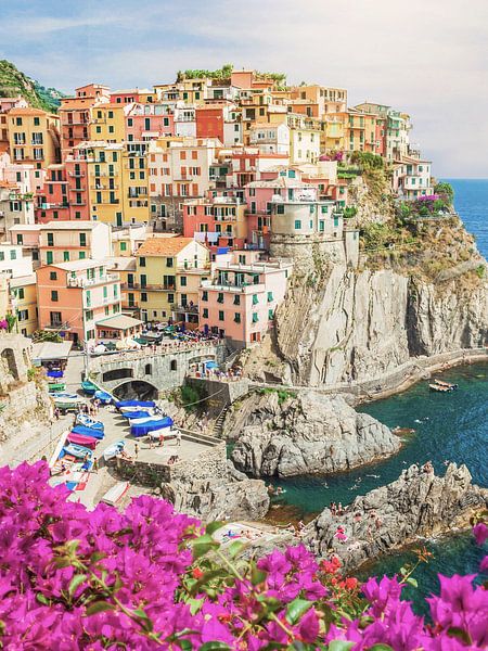Manarola Cinque Terre Italien Urlaub Reise Fotografie von Dagmar Pels