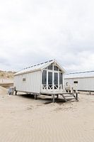 Übernachtung am Strand an der holländischen Küste