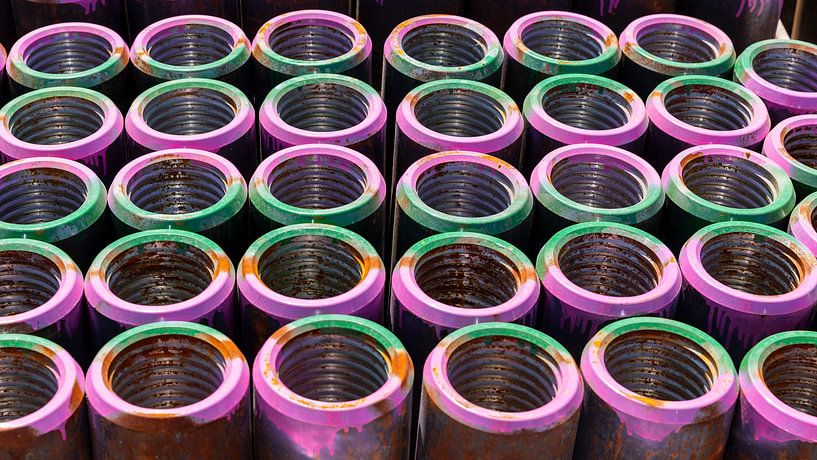 Colourful coupling buses by STEVEN VAN DER GEEST