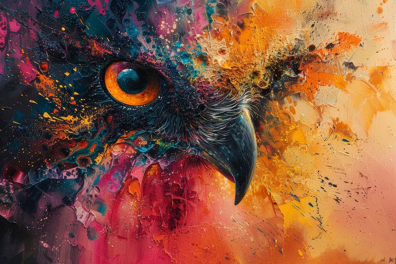 Flug des Raubvogels von Eva Lee