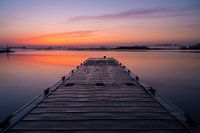 Bunter Morgen am See