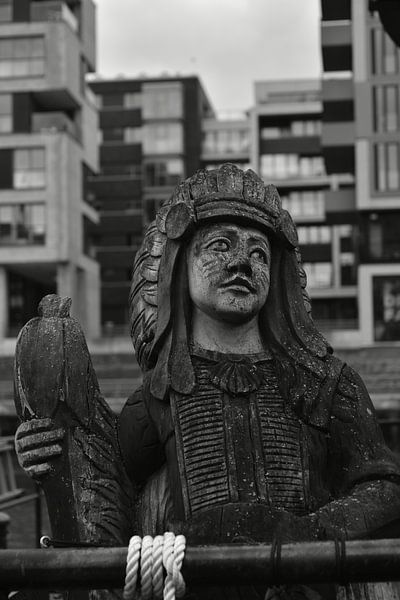 Figurine en bois d'Indien par Elbkind89