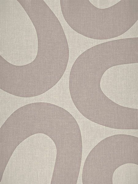 Regenbogen Landschaft Beige Grau Abstrakt von Mad Dog Art