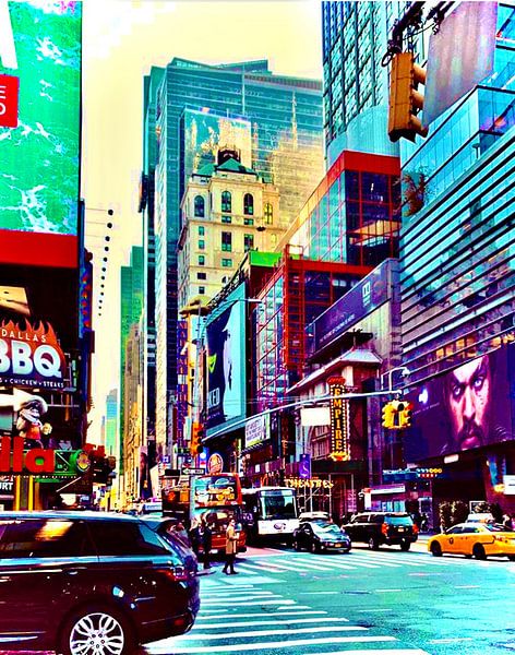 New York City «Manhattan» par Kathleen Artist Fine Art