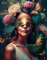 goldene Sehnsucht nach dem Paradies