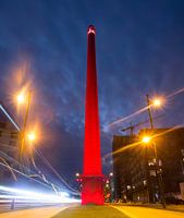 StrijpS Schoorsteen in de Avond