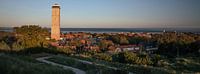 Brandaris Terschelling im Licht der untergehenden Sonne