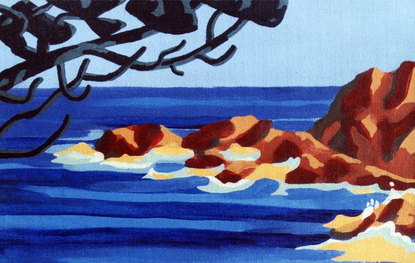 À l'ouest de Cavalaire par Johannes Rohen