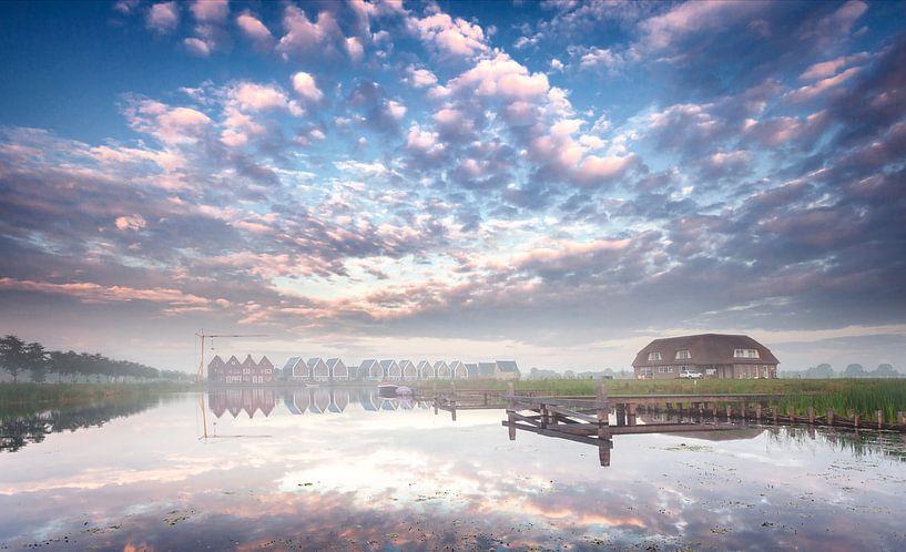 Lake City am Morgen von Martijn van Dellen